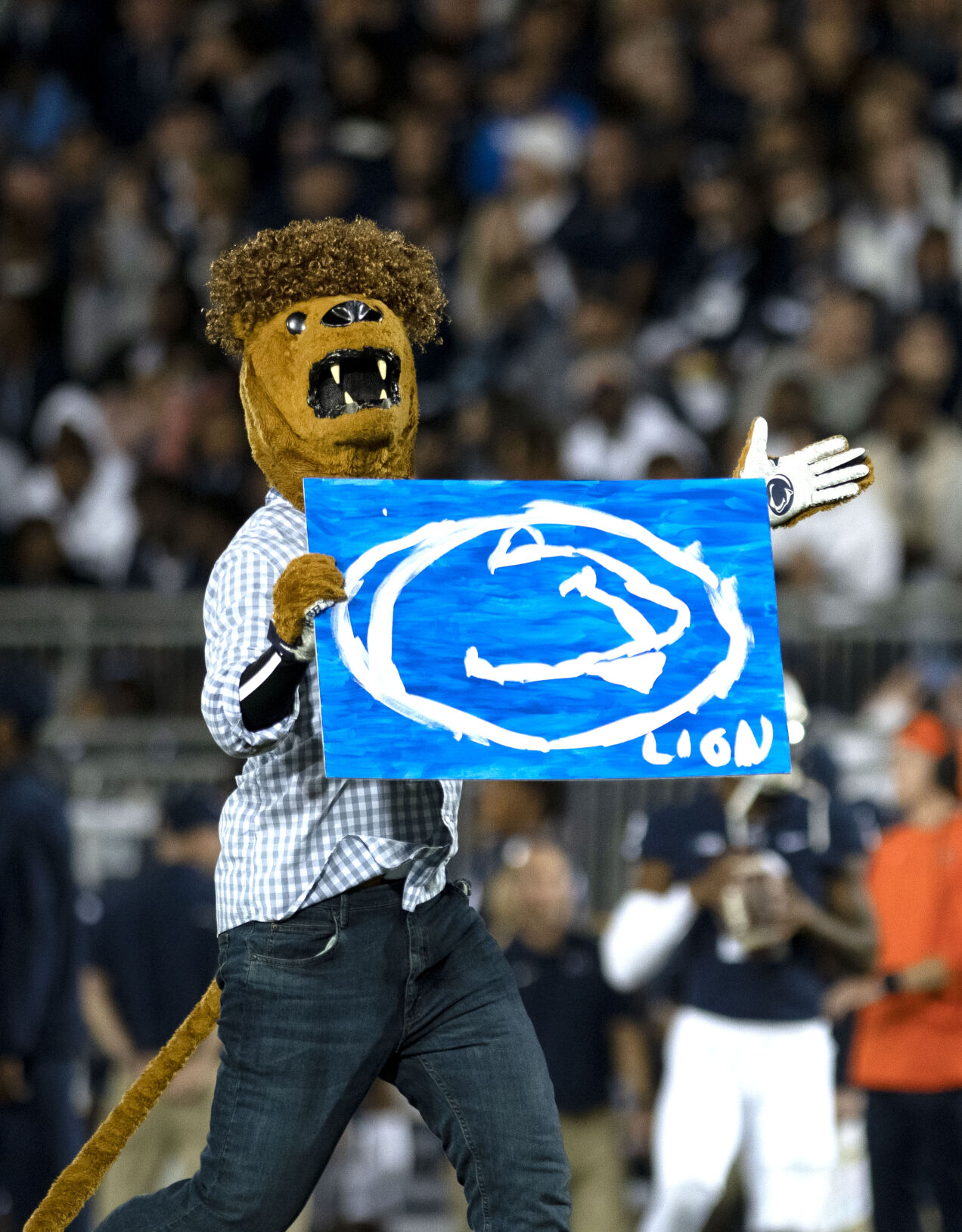 Penn State football vs. Indiana, Nittany Lion Bob Ross